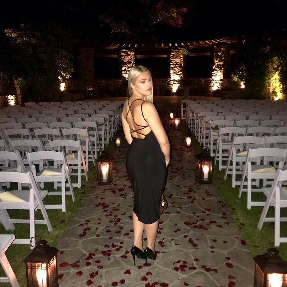 Laundry by Shelli Segal Black Strappy Dress - Picture 9 of 10